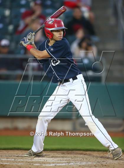 Thumbnail 3 in McClatchy vs. Pleasant Grove (@Raley field) photogallery.