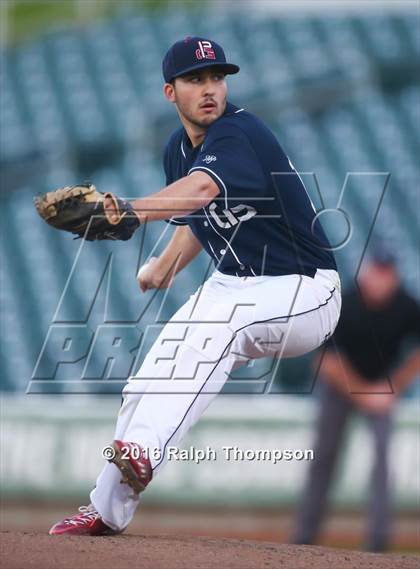 Thumbnail 1 in McClatchy vs. Pleasant Grove (@Raley field) photogallery.