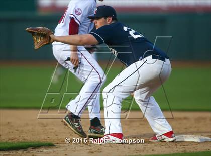 Thumbnail 1 in McClatchy vs. Pleasant Grove (@Raley field) photogallery.