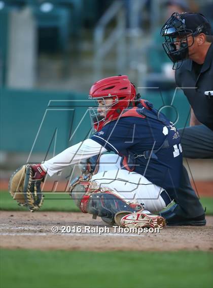 Thumbnail 3 in McClatchy vs. Pleasant Grove (@Raley field) photogallery.