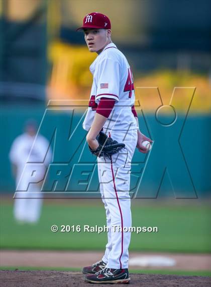 Thumbnail 2 in McClatchy vs. Pleasant Grove (@Raley field) photogallery.