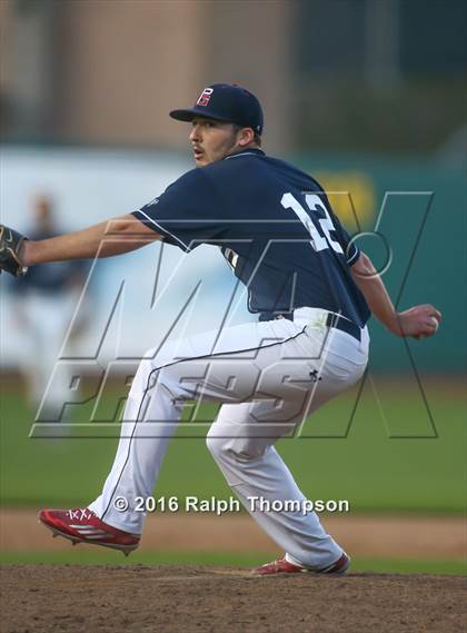 Thumbnail 2 in McClatchy vs. Pleasant Grove (@Raley field) photogallery.