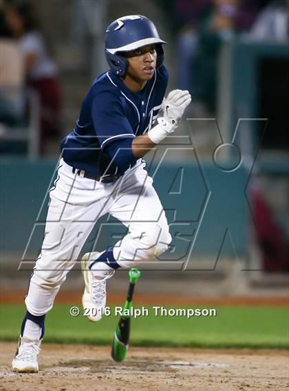 Thumbnail 1 in McClatchy vs. Pleasant Grove (@Raley field) photogallery.