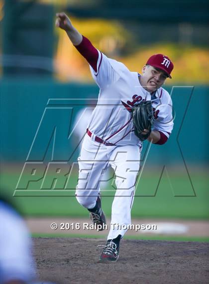 Thumbnail 2 in McClatchy vs. Pleasant Grove (@Raley field) photogallery.