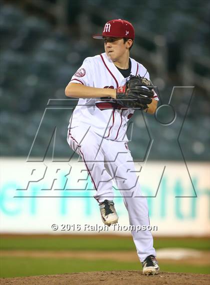 Thumbnail 3 in McClatchy vs. Pleasant Grove (@Raley field) photogallery.