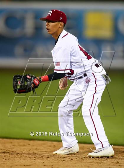 Thumbnail 2 in McClatchy vs. Pleasant Grove (@Raley field) photogallery.