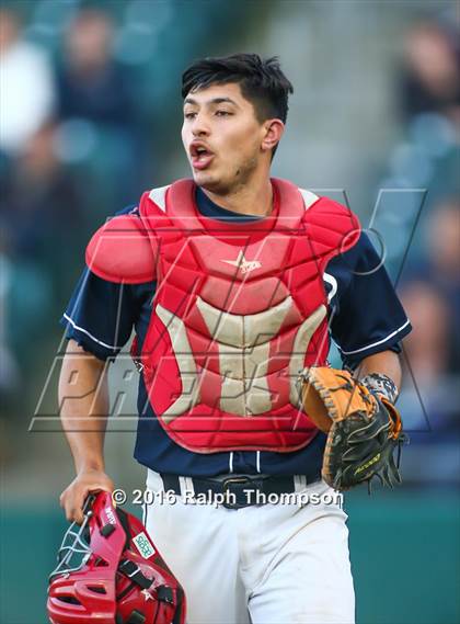 Thumbnail 2 in McClatchy vs. Pleasant Grove (@Raley field) photogallery.