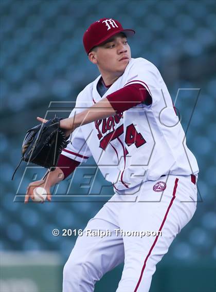 Thumbnail 3 in McClatchy vs. Pleasant Grove (@Raley field) photogallery.