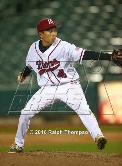 Thumbnail 3 in McClatchy vs. Pleasant Grove (@Raley field) photogallery.