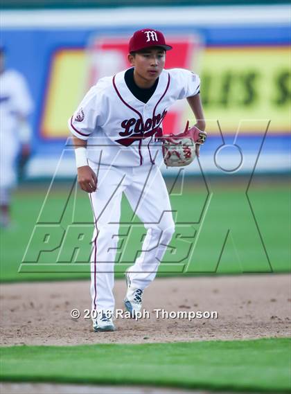 Thumbnail 1 in McClatchy vs. Pleasant Grove (@Raley field) photogallery.