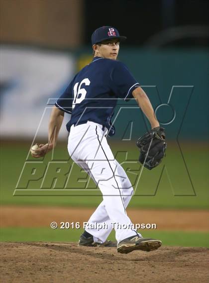 Thumbnail 3 in McClatchy vs. Pleasant Grove (@Raley field) photogallery.