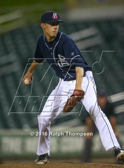 Thumbnail 1 in McClatchy vs. Pleasant Grove (@Raley field) photogallery.