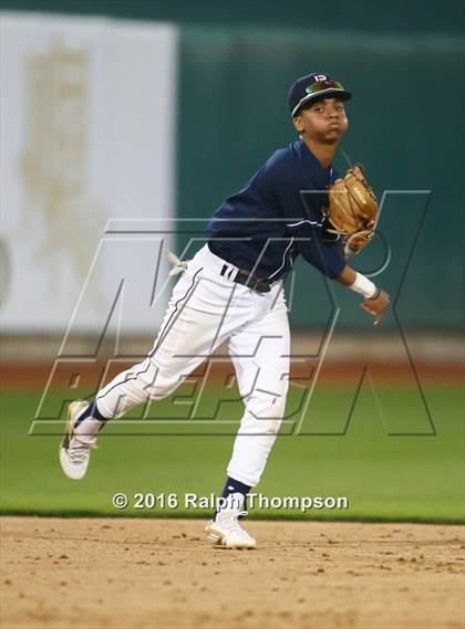Thumbnail 3 in McClatchy vs. Pleasant Grove (@Raley field) photogallery.