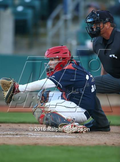 Thumbnail 2 in McClatchy vs. Pleasant Grove (@Raley field) photogallery.