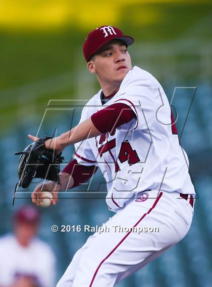 Thumbnail 3 in McClatchy vs. Pleasant Grove (@Raley field) photogallery.