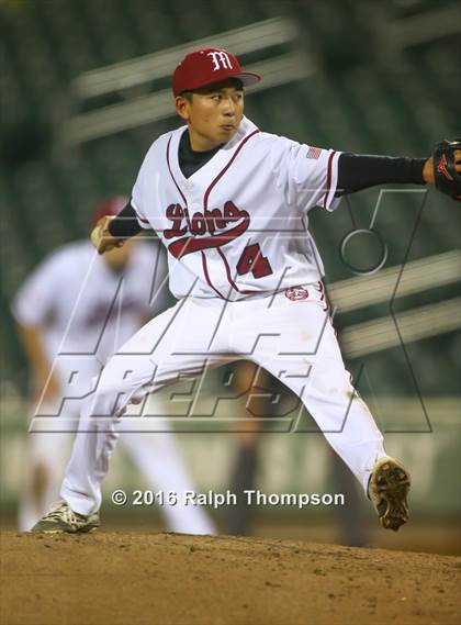 Thumbnail 3 in McClatchy vs. Pleasant Grove (@Raley field) photogallery.