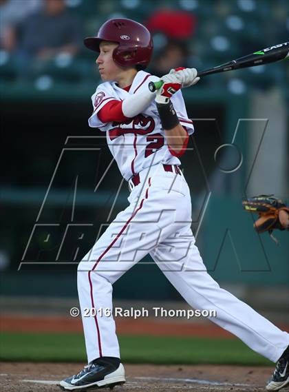 Thumbnail 1 in McClatchy vs. Pleasant Grove (@Raley field) photogallery.