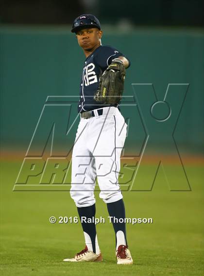 Thumbnail 3 in McClatchy vs. Pleasant Grove (@Raley field) photogallery.