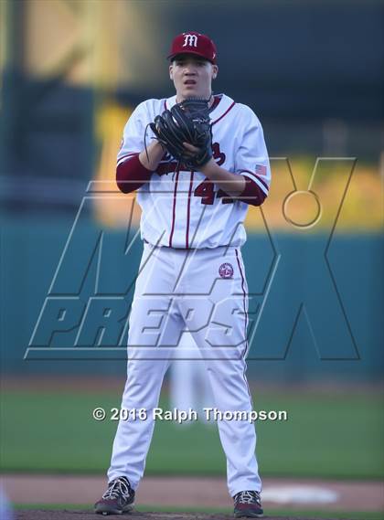 Thumbnail 1 in McClatchy vs. Pleasant Grove (@Raley field) photogallery.
