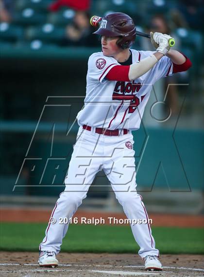 Thumbnail 1 in McClatchy vs. Pleasant Grove (@Raley field) photogallery.