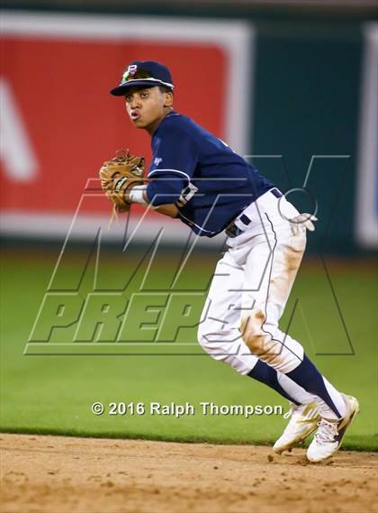 Thumbnail 3 in McClatchy vs. Pleasant Grove (@Raley field) photogallery.