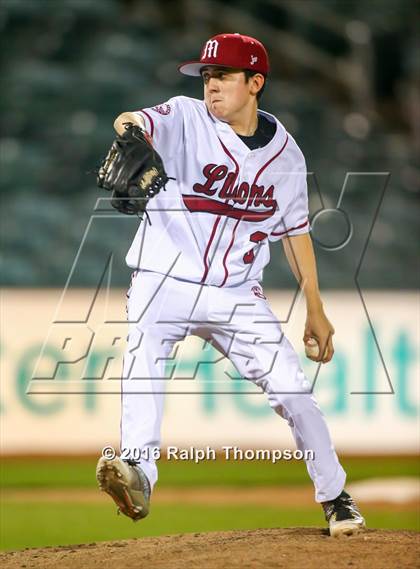 Thumbnail 3 in McClatchy vs. Pleasant Grove (@Raley field) photogallery.
