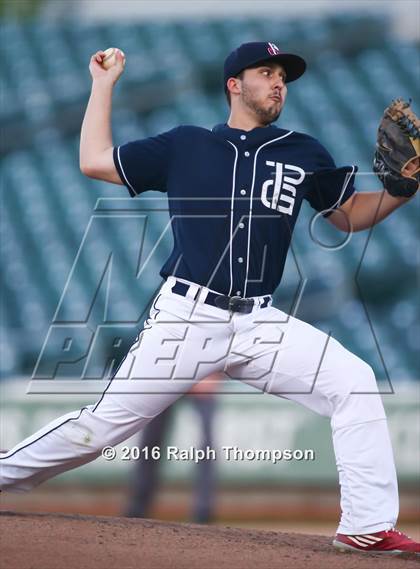 Thumbnail 3 in McClatchy vs. Pleasant Grove (@Raley field) photogallery.