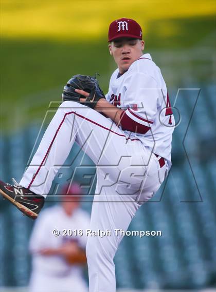 Thumbnail 2 in McClatchy vs. Pleasant Grove (@Raley field) photogallery.