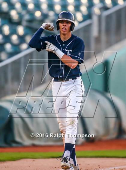 Thumbnail 1 in McClatchy vs. Pleasant Grove (@Raley field) photogallery.
