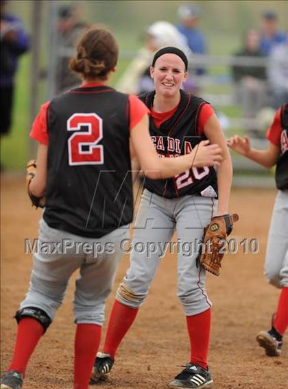 Thumbnail 1 in Grantsburg vs Arcadia (WIAA D3 Sectional Final) photogallery.