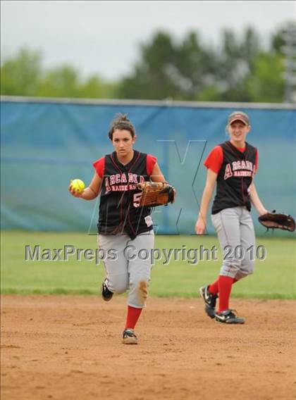 Thumbnail 3 in Grantsburg vs Arcadia (WIAA D3 Sectional Final) photogallery.