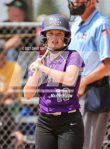 Thumbnail 3 in Edgewood-Colesburg vs Kee (West Delaware Innvitational) photogallery.