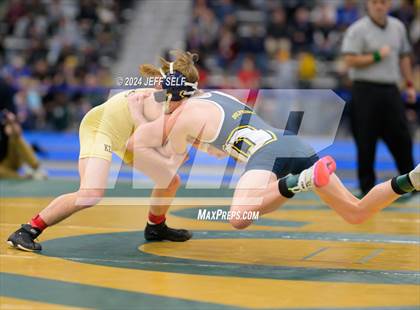 Thumbnail 3 in VHSL Class 5 State Championships 132lbs Final photogallery.