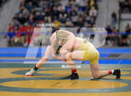 Thumbnail 3 in VHSL Class 5 State Championships 132lbs Final photogallery.