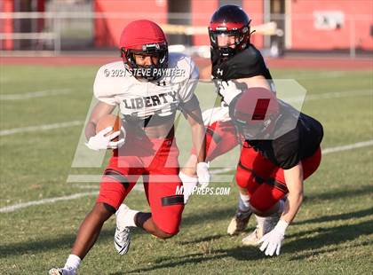 Thumbnail 1 in Liberty Intrasquad Scrimmage photogallery.