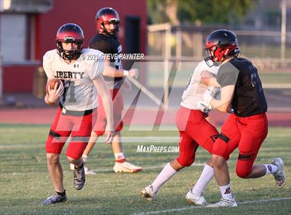 Thumbnail 1 in Liberty Intrasquad Scrimmage photogallery.