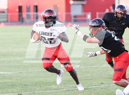 Thumbnail 2 in Liberty Intrasquad Scrimmage photogallery.