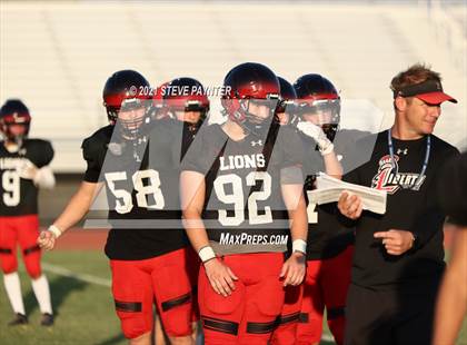 Thumbnail 2 in Liberty Intrasquad Scrimmage photogallery.