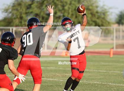 Thumbnail 3 in Liberty Intrasquad Scrimmage photogallery.