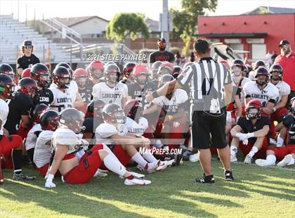 Thumbnail 2 in Liberty Intrasquad Scrimmage photogallery.
