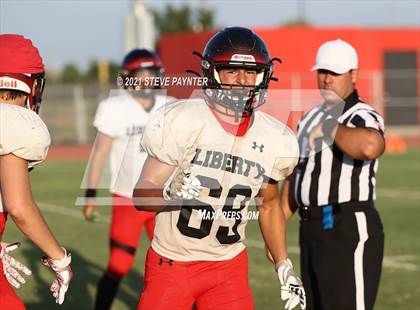 Thumbnail 2 in Liberty Intrasquad Scrimmage photogallery.