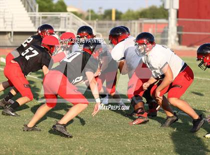 Thumbnail 1 in Liberty Intrasquad Scrimmage photogallery.