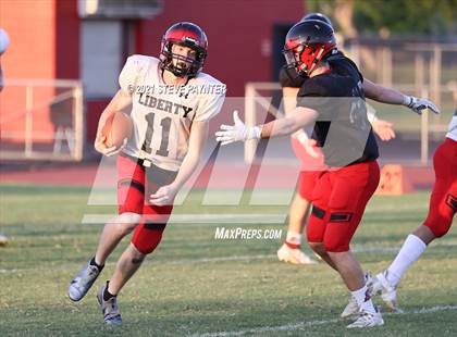 Thumbnail 2 in Liberty Intrasquad Scrimmage photogallery.