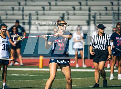 Thumbnail 2 in West Forsyth vs. Milton (GHSA 7A Final) photogallery.