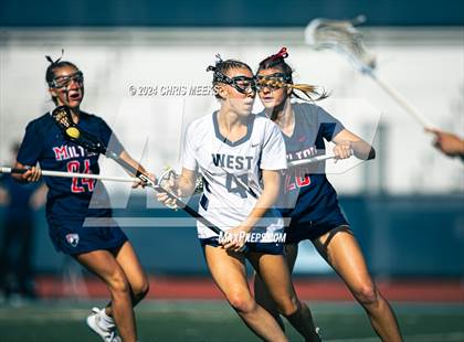Thumbnail 1 in West Forsyth vs. Milton (GHSA 7A Final) photogallery.