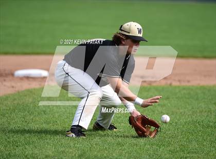 Thumbnail 2 in Woodland Regional vs. Northwestern Regional (CIAC Class M Semifinal) photogallery.