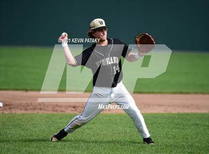 Thumbnail 2 in Woodland Regional vs. Northwestern Regional (CIAC Class M Semifinal) photogallery.