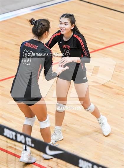 Thumbnail 1 in Sacred Heart vs. Village Christian (NIKE Tournament of Champions) photogallery.