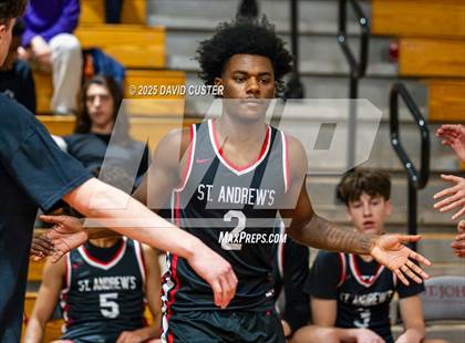 Thumbnail 2 in Our Lady of Mount Carmel vs. St. Andrew's Episcopal (Capital Hoops Mayhem on Military) photogallery.