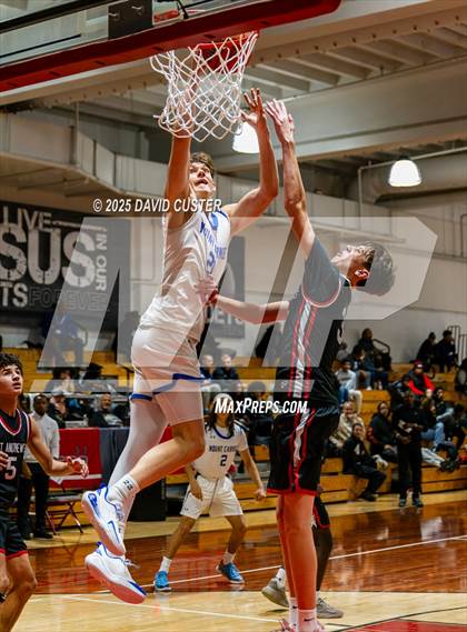 Thumbnail 2 in Our Lady of Mount Carmel vs. St. Andrew's Episcopal (Capital Hoops Mayhem on Military) photogallery.